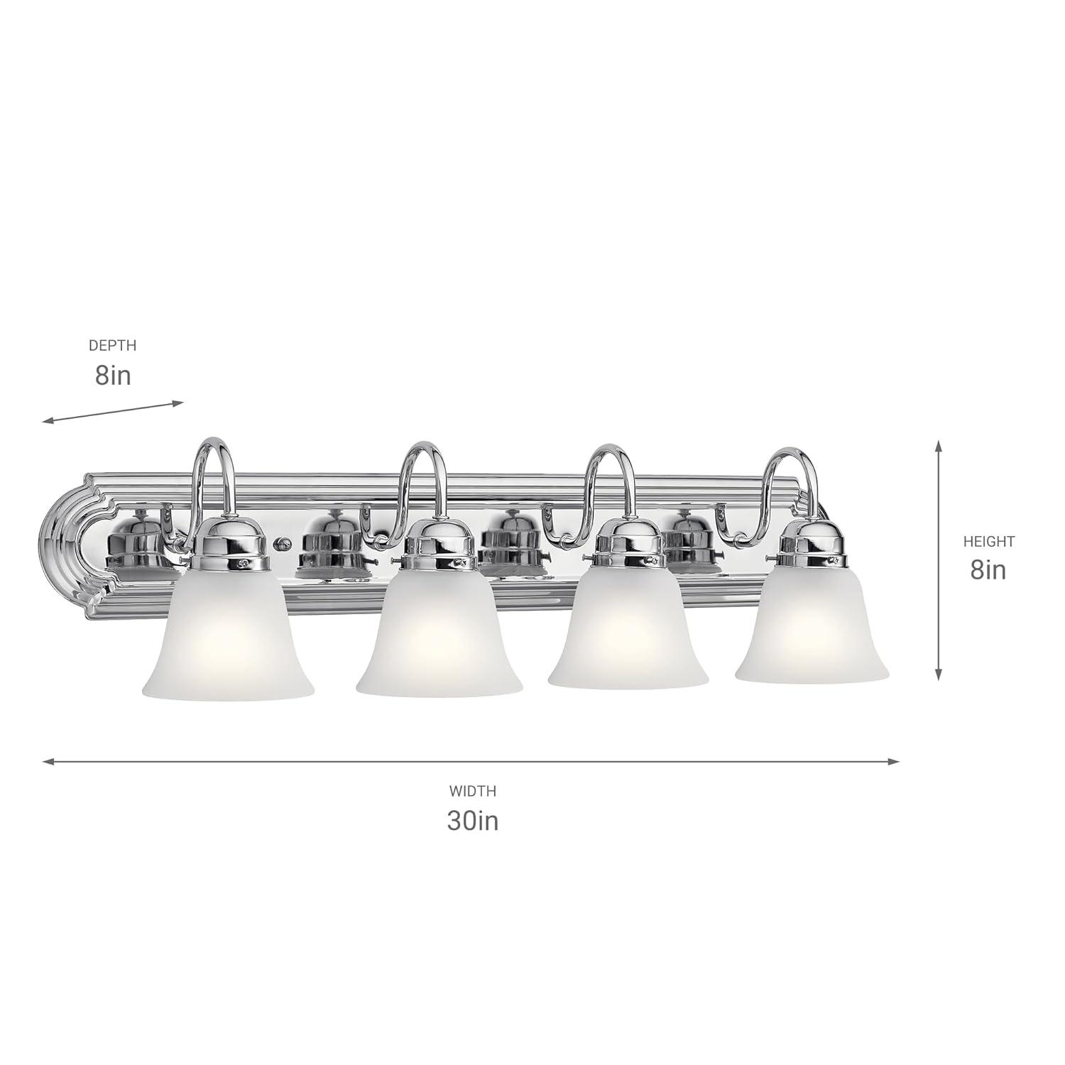 Kichler Lighting 4 - Light Vanity in  Chrome