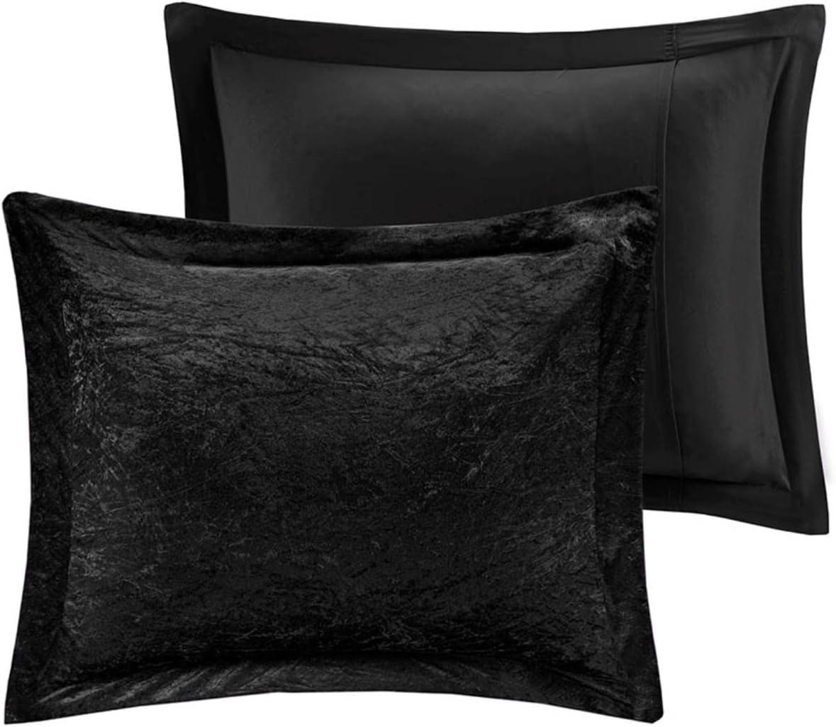 Intelligent Design Alyssa Velvet Quilted Diamond Ultra Soft Comforter Set