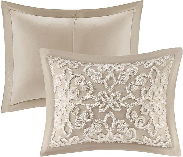 Kelly Clarkson Home Emberly Tufted 100% Cotton Sateen Coverlet Set in Farmhouse Style