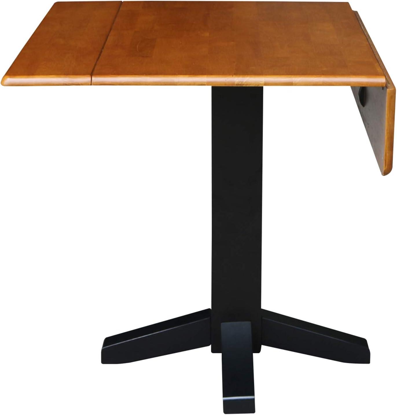 36" Sanders Square Dual Drop Leaf Dining Table - International Concepts