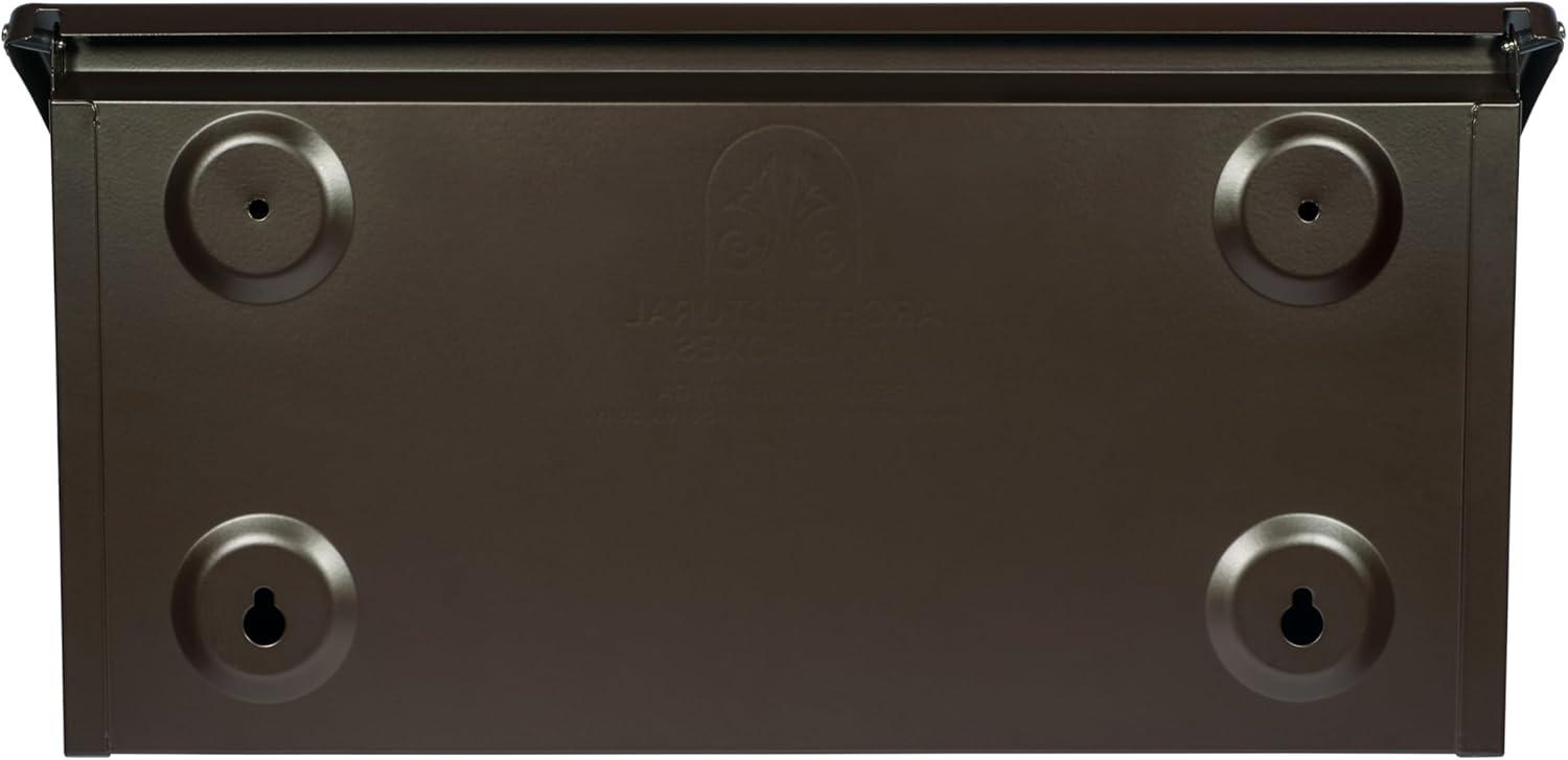 Wayland Wall Mount Mailbox Rubbed Bronze