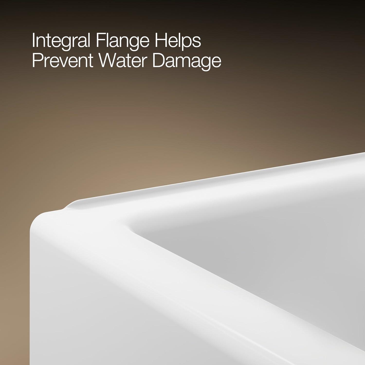 Kohler Avec 60 In. X 32 In. Alcove Bath, Right Drain K-25831-RA-0