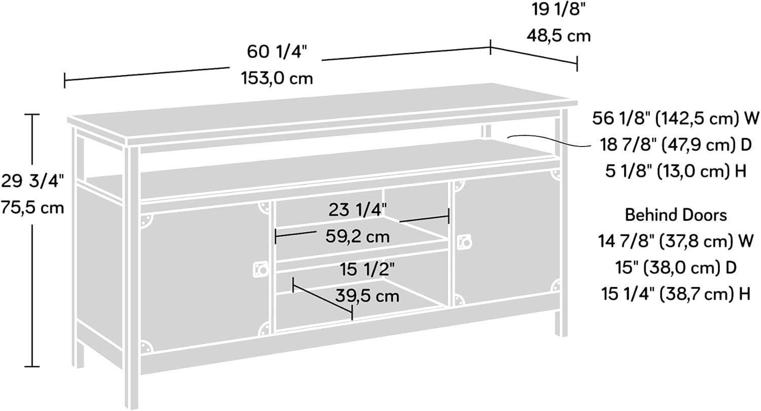 60" Steel River Credenza - Sauder