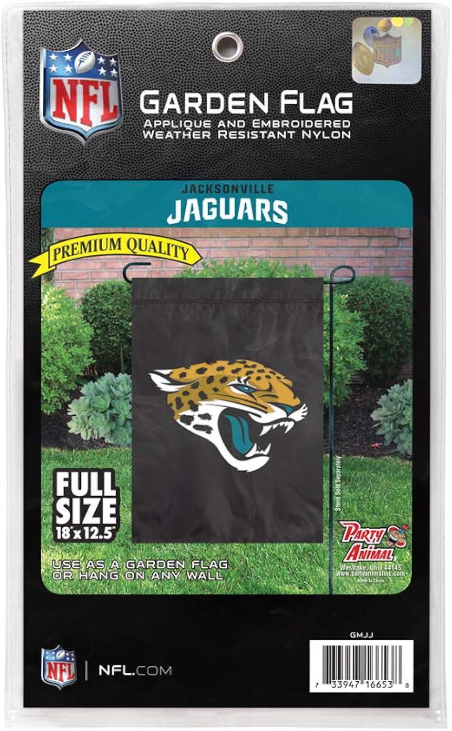 Jacksonville Jaguars Premium Garden Flag