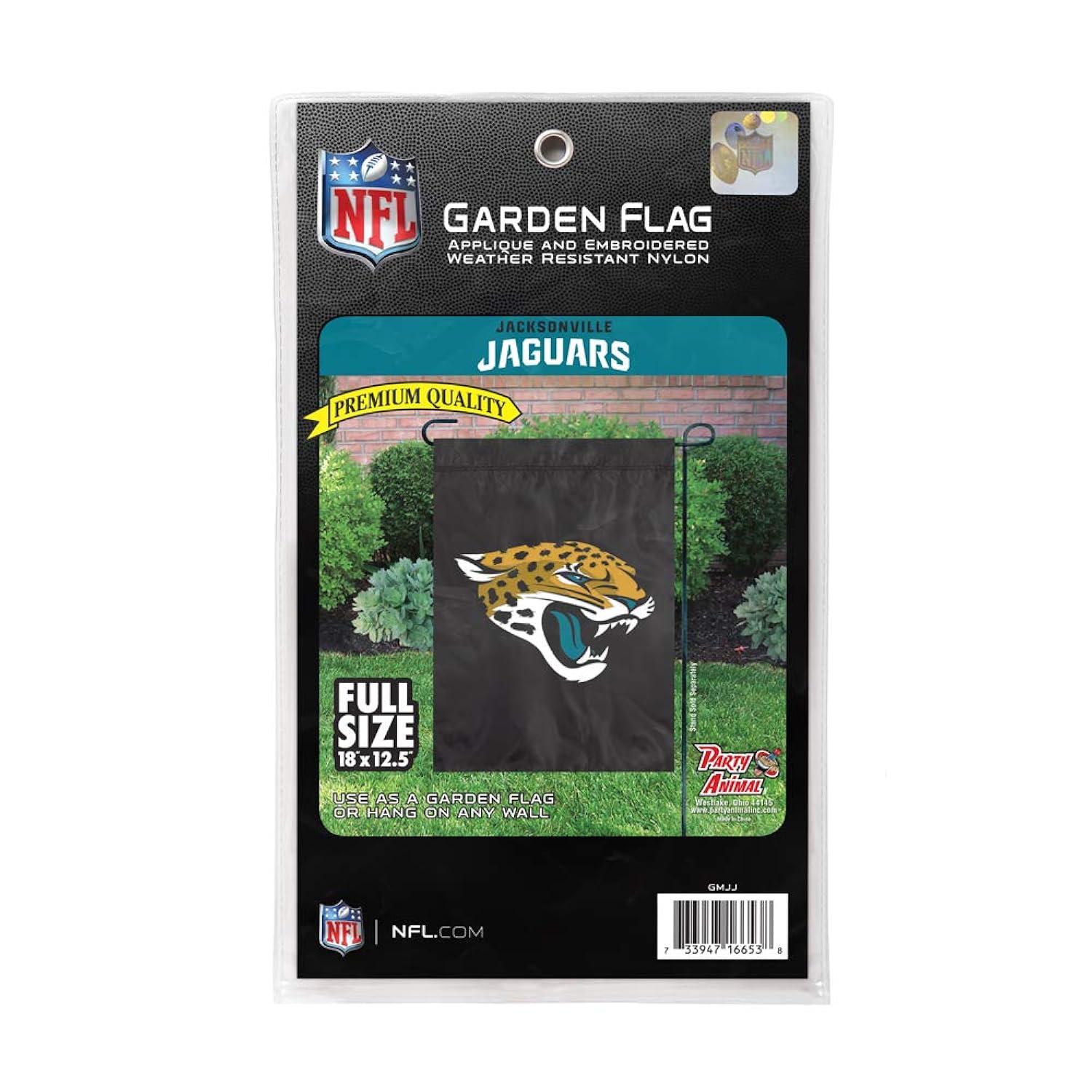 Jacksonville Jaguars Premium Garden Flag