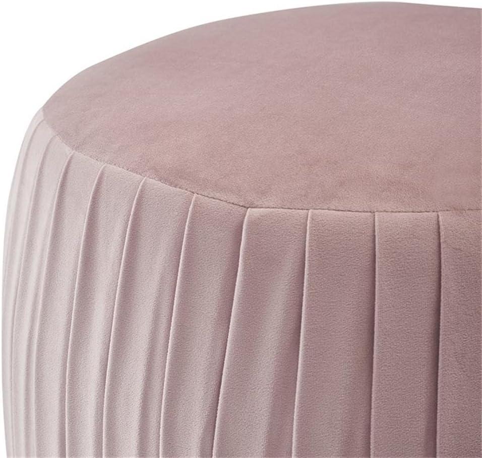 Adore Decor Adore Pleated Ottoman