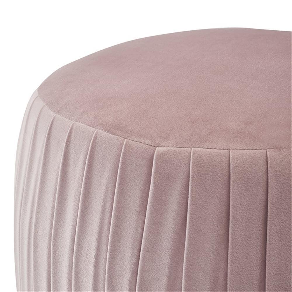 Adore Decor Adore Pleated Ottoman
