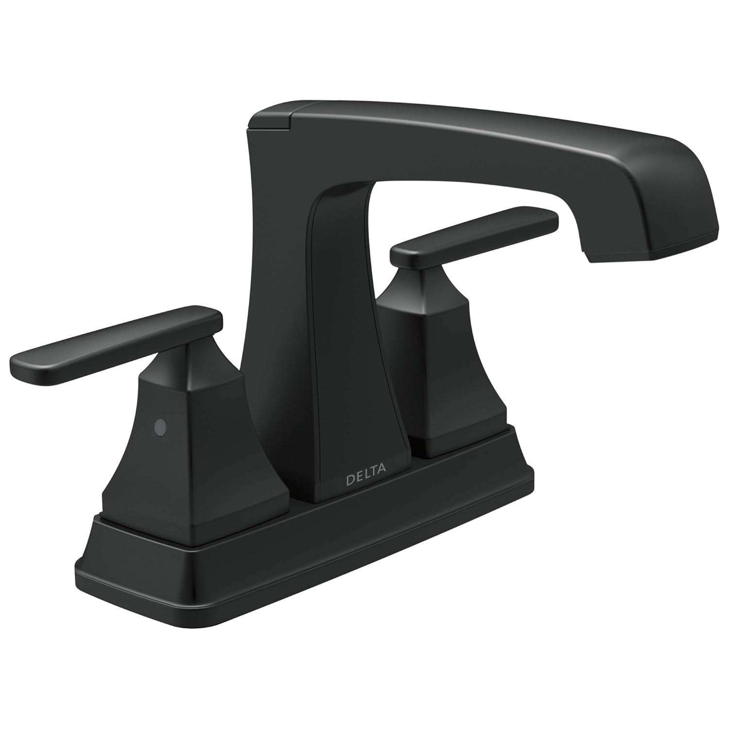 Ashlyn Centerset Bathroom Faucet with Drain Assembly, 2-handle Bathroom Sink Faucet