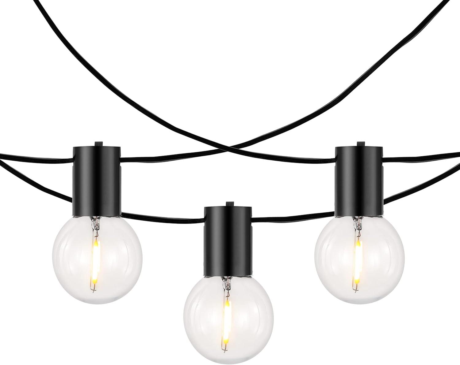 Huron Led Outdoor String Light - Black - Safavieh..