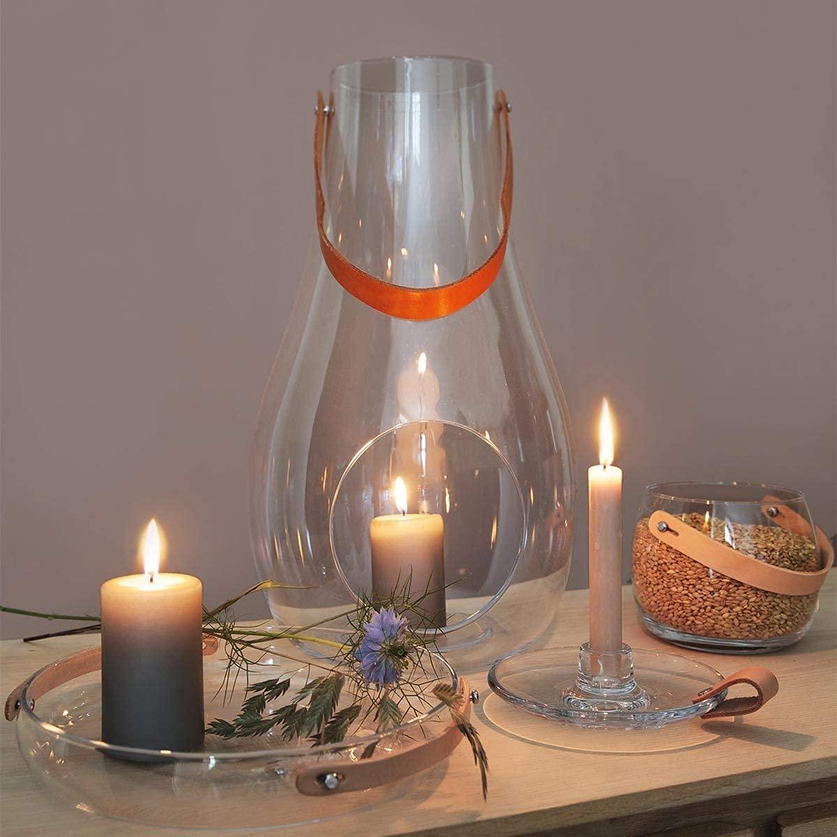 Glass Tabletop Lantern