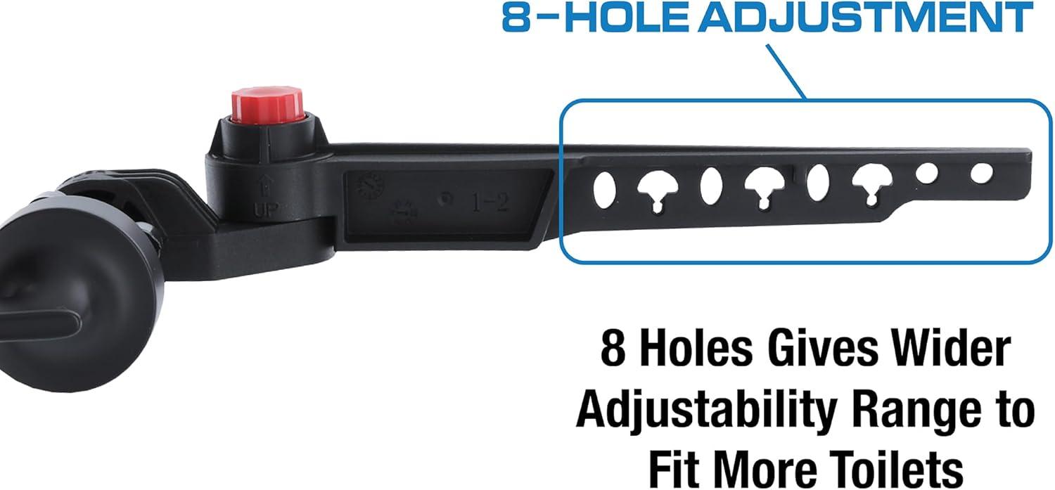 Danco Universal Blade Tank Lever Replacement Handle with Front/Side/Angle/Side/Vertical Mount in Matte Black (12052)