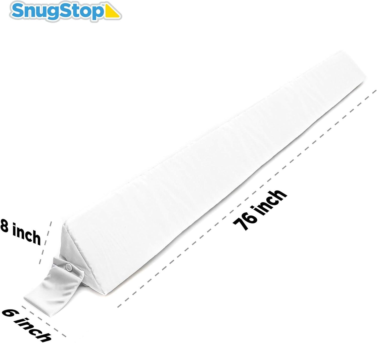 SnugStop Bed Wedge Mattress Filler Wedge (King) Headboard Pillow Gap Filler Between Your Headboard and Mattress Don't Lose Your Pillow