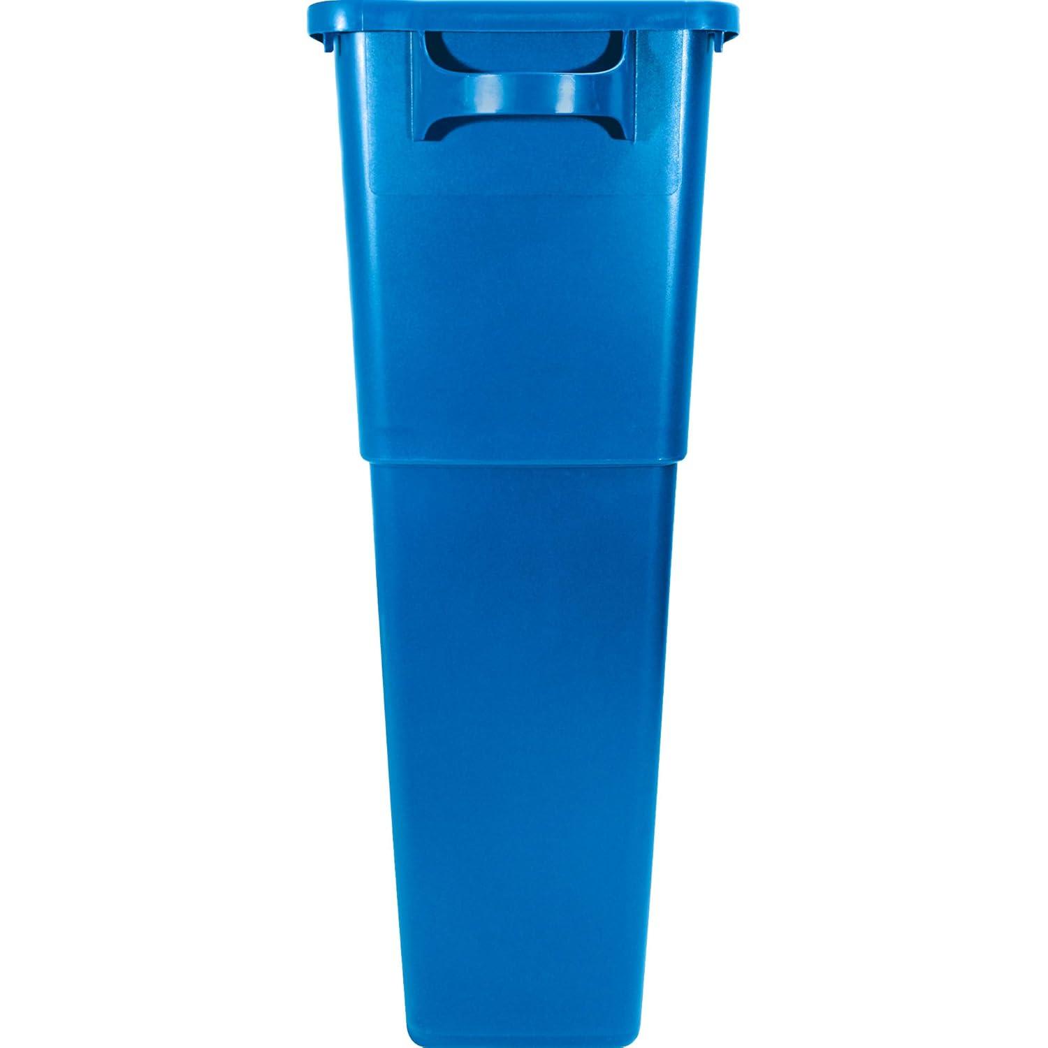 Genuine Joe Plastic Open Recycling Bin - 23 Gallons