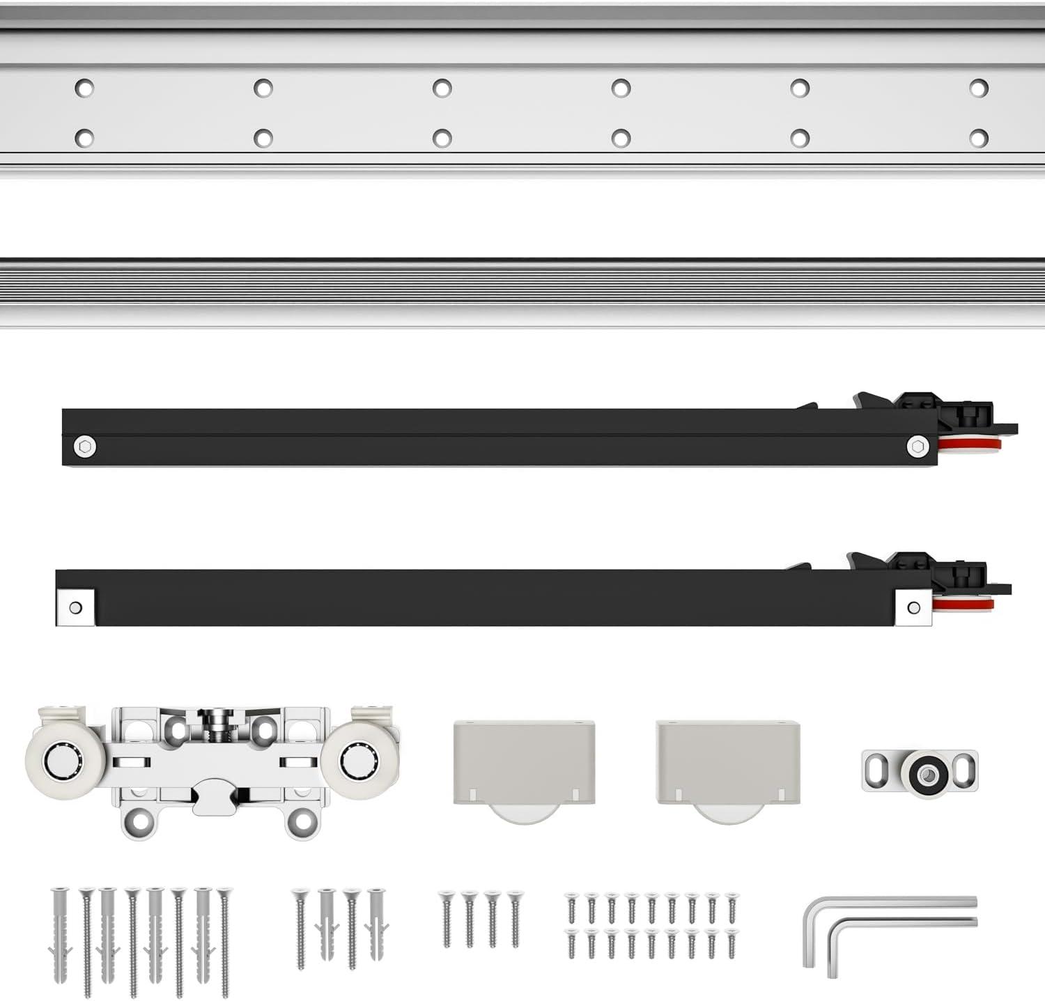 Concealed Invisible Magic Sliding Door Hardware Set for Sliding Doors