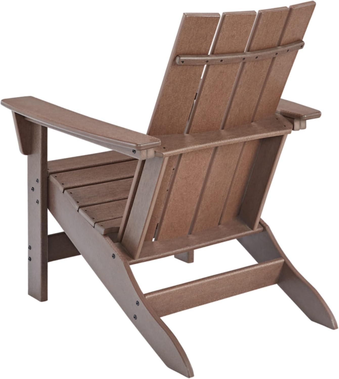 Signature Design by Ashley Casual Emmeline Adirondack Chair  Brown