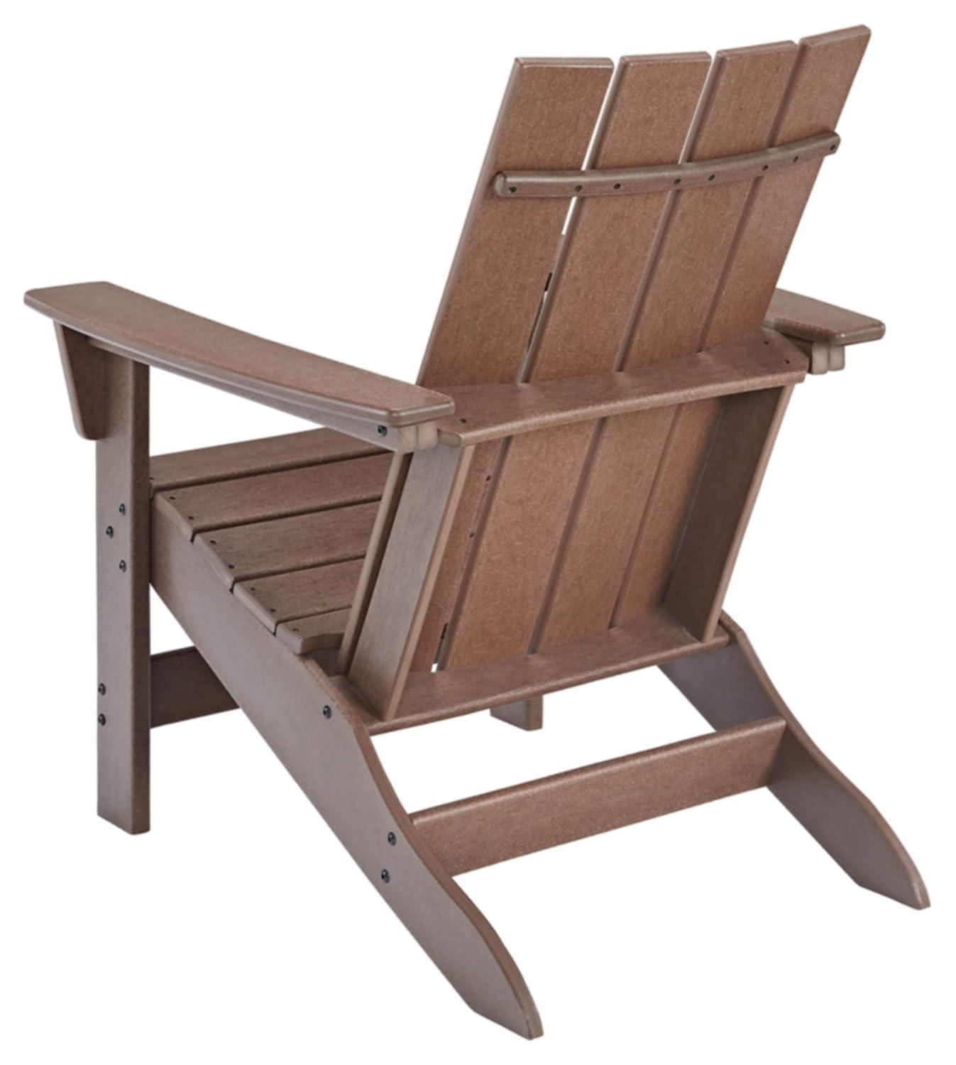 Signature Design by Ashley Casual Emmeline Adirondack Chair  Brown