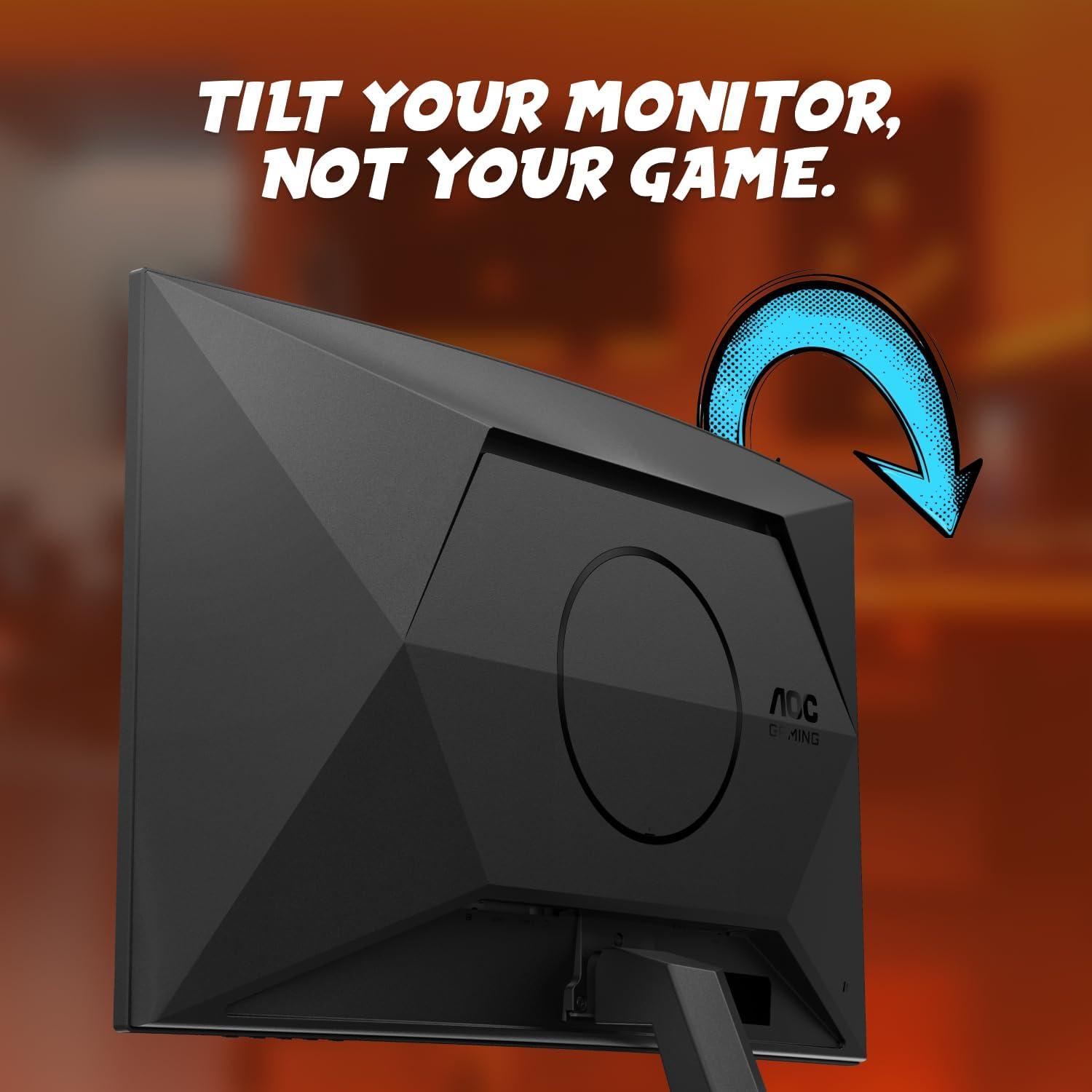AOC 32" Curved QHD Gaming Monitor with 165Hz Refresh Rate
