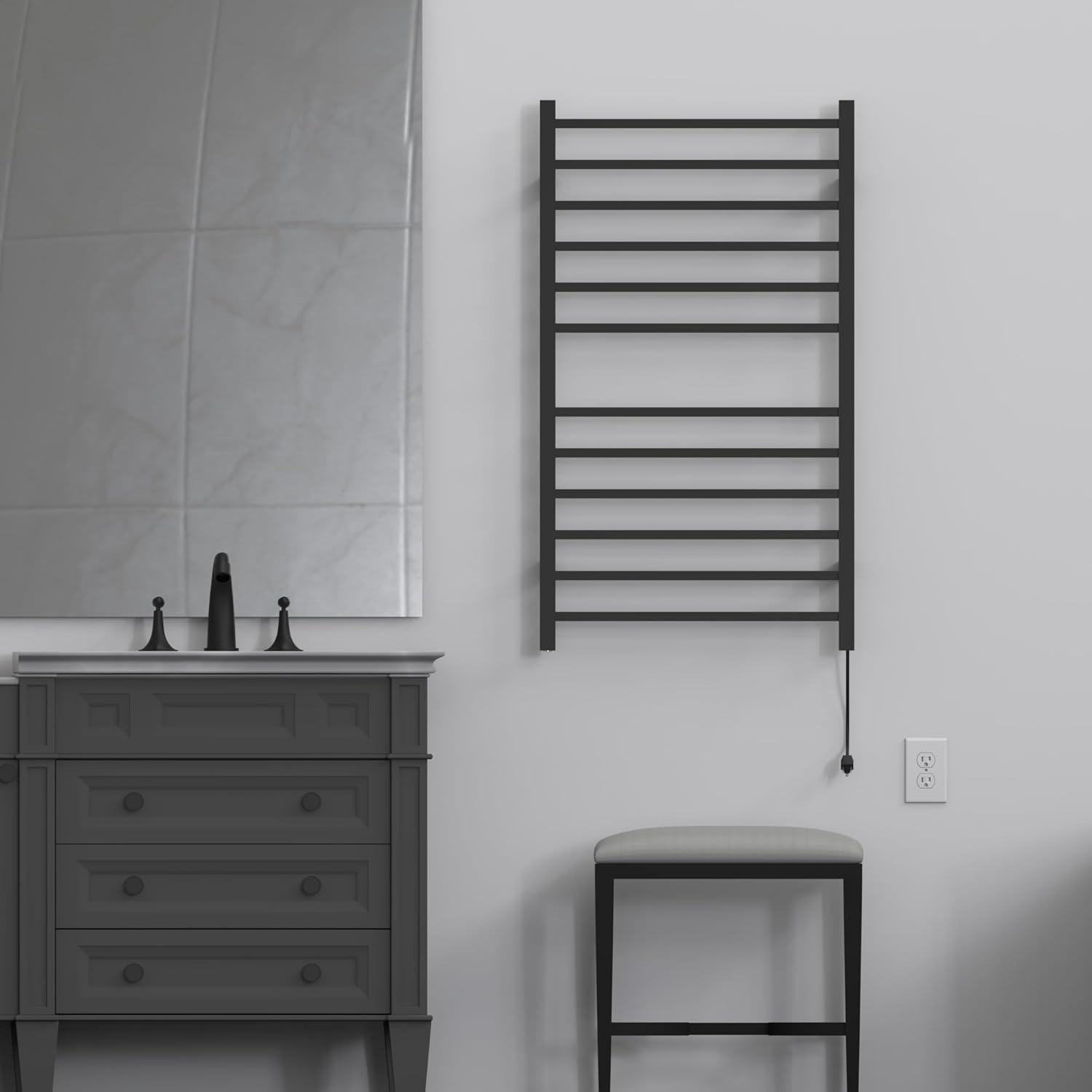 Radiant Square Wall Mount Electric Towel Warmer