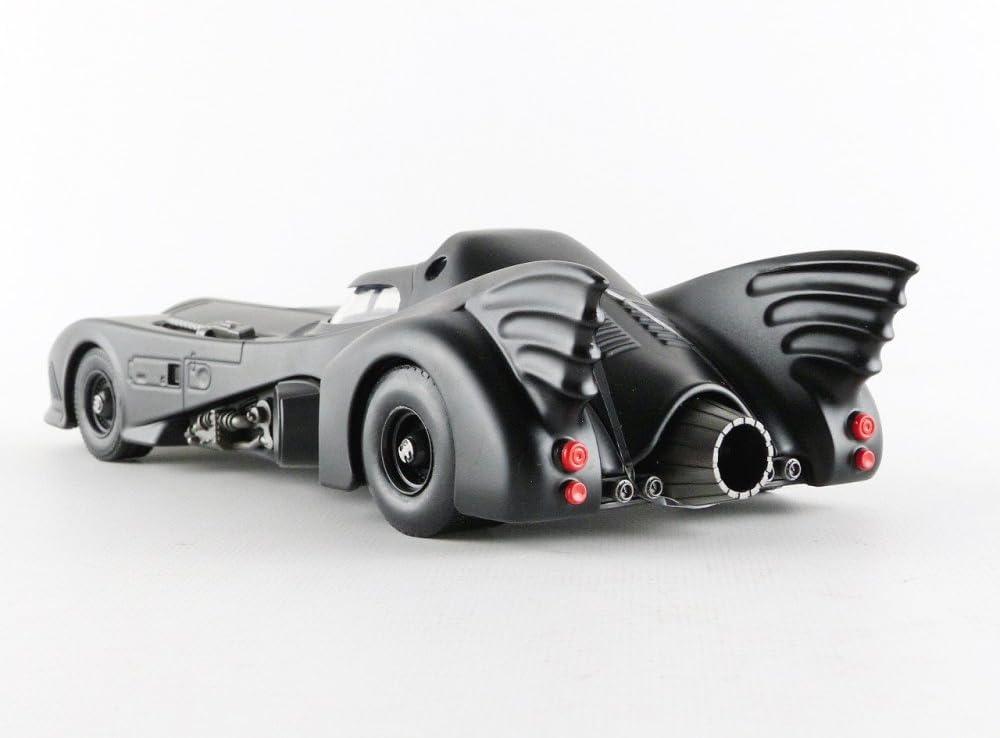 1989 Movie Batmobile Black Chrome Finish 1:24 Scale Die-Cast Metal Vehicle with Mini-Figure - Exclusive