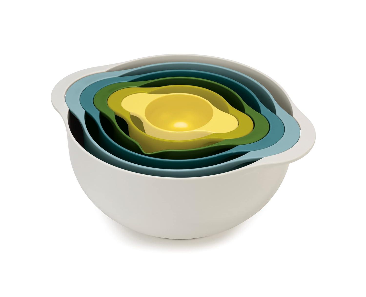Joseph Joseph Duo 6-piece Nesting Mixing Bowl and Food Preparation Set