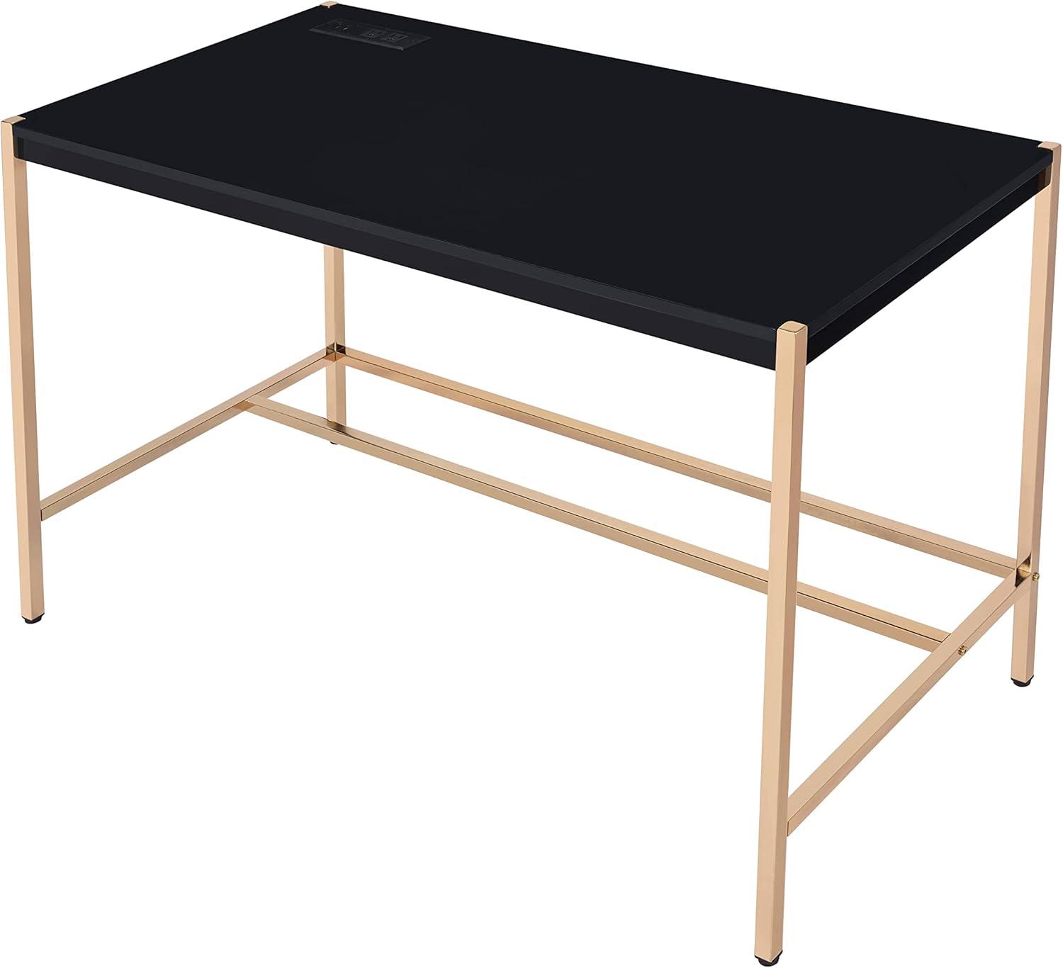 Metal Base Writing Desk