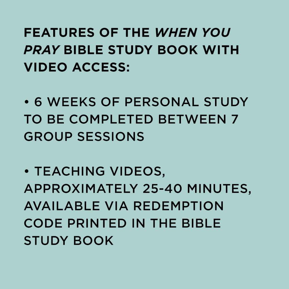 When You Pray: A Study of Six Prayers in the Bible