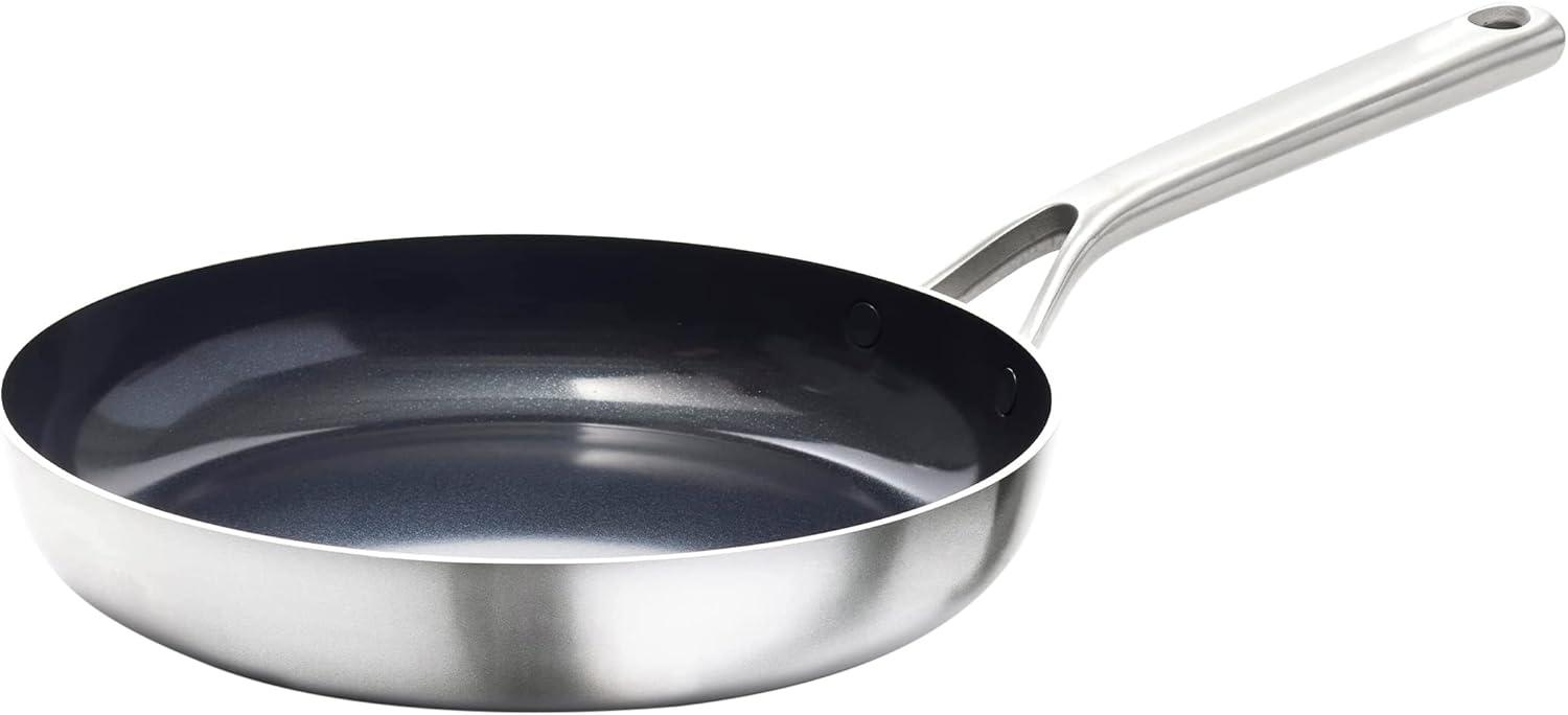 OXO Mira 3-Ply Stainless Steel Non-Stick Frying Pan, 8"