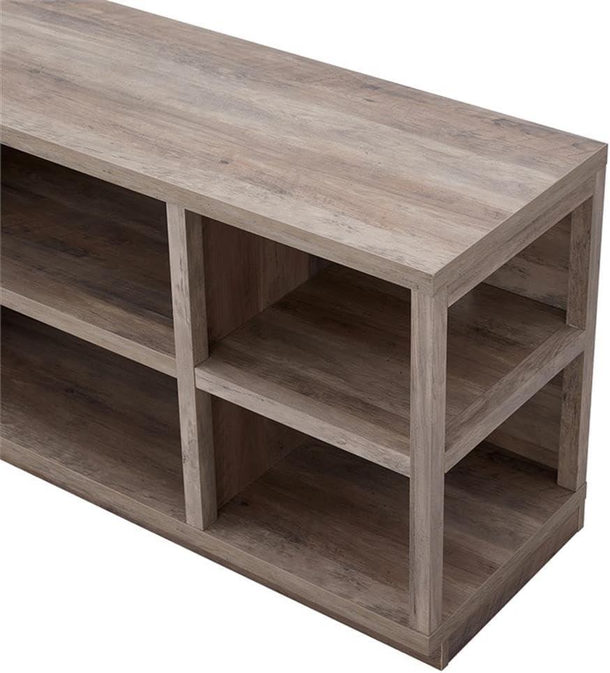 Henn&Hart 58" Gray Oak TV Stand