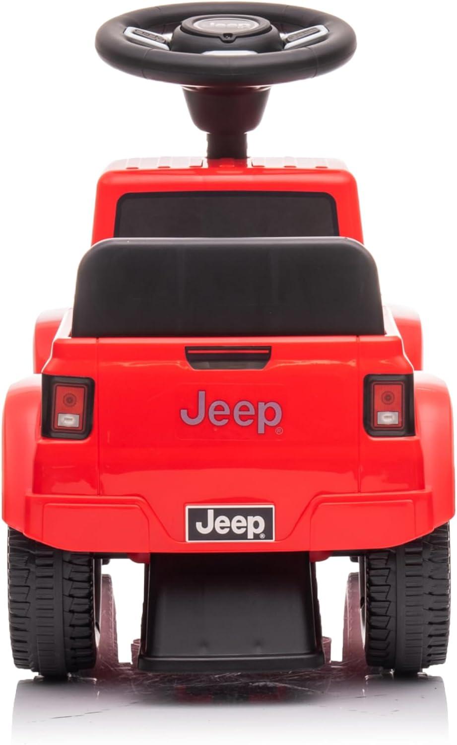 Best Ride On Cars Jeep Gladiator Push Car Red