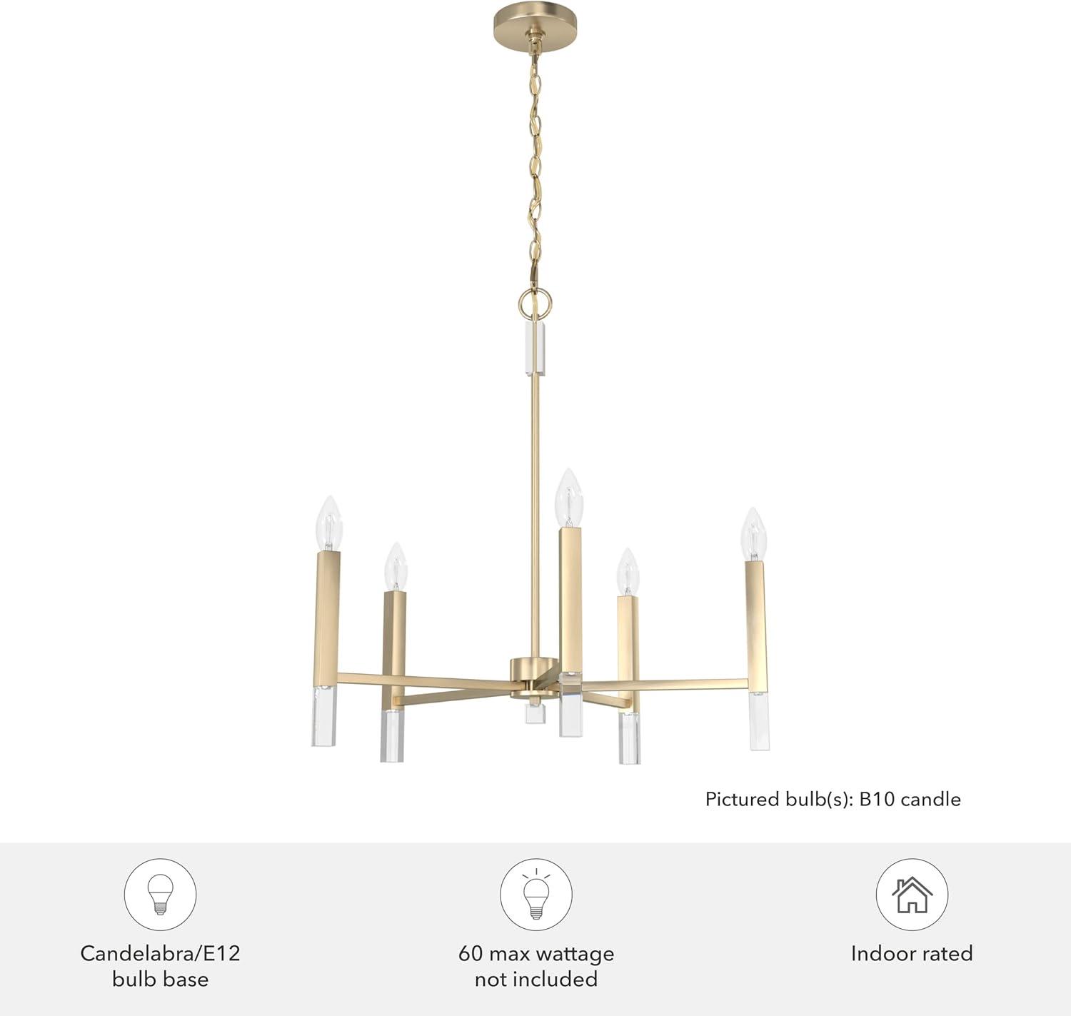 Hunter Sunjai 5 Light Chandelier Light Fixture