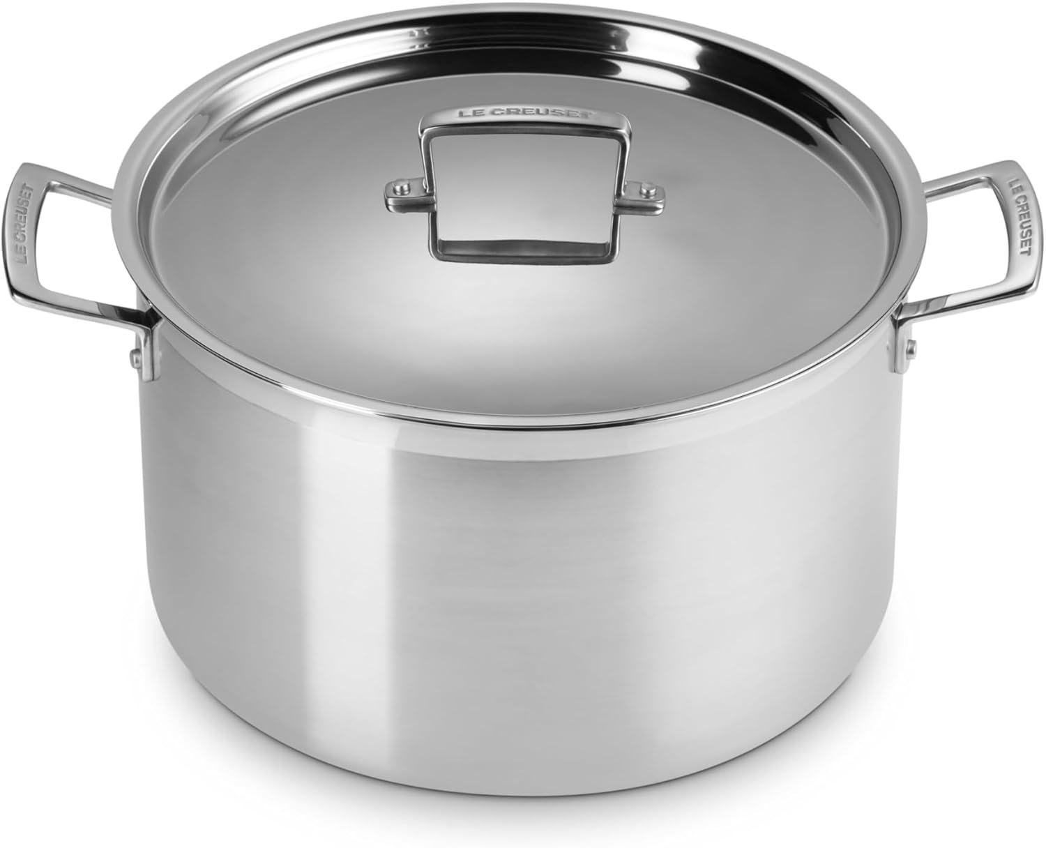 Le Creuset ® Classic Stainless Steel 10-Qt. Stockpot with Lid