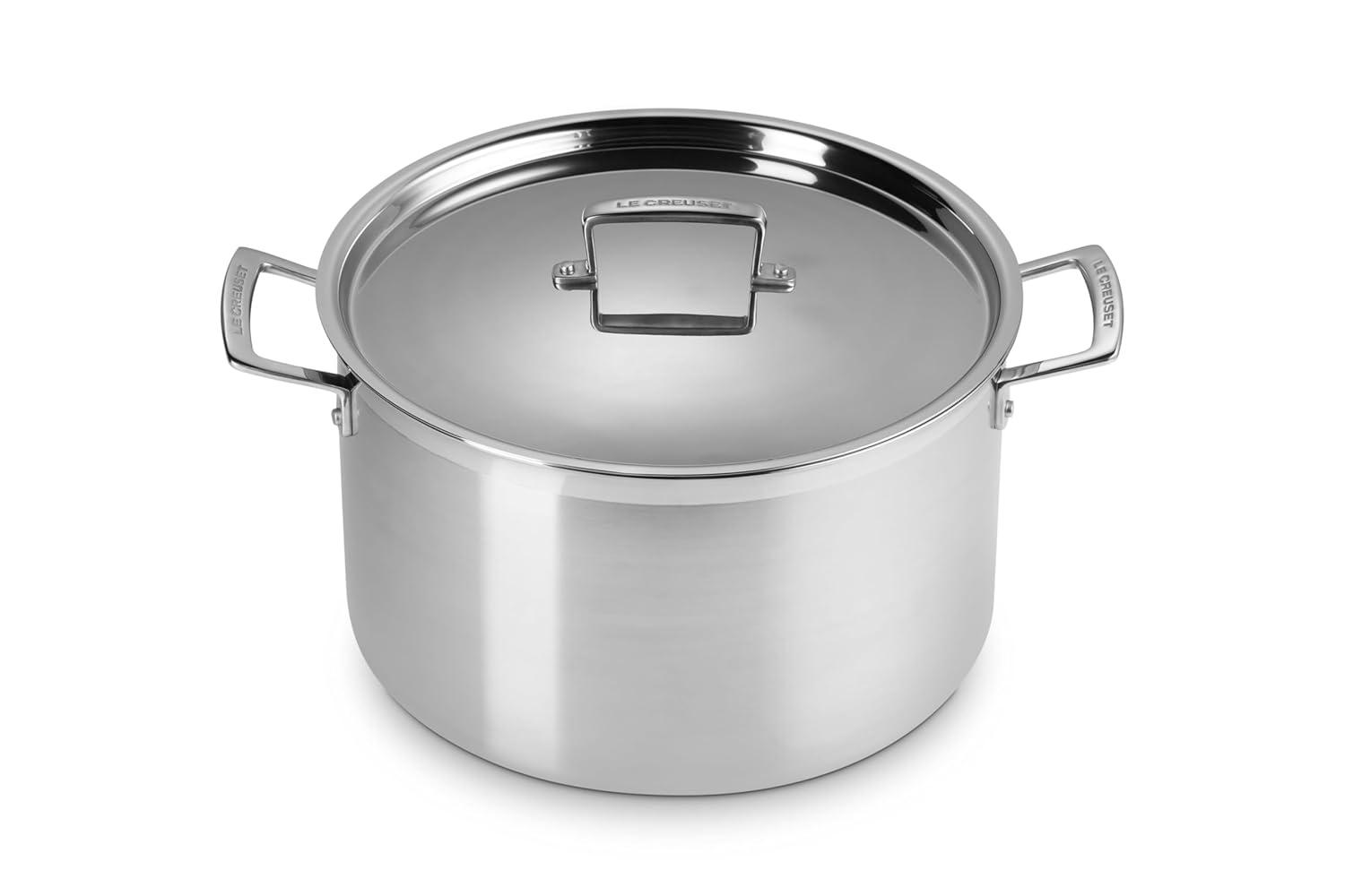 Le Creuset ® Classic Stainless Steel 10-Qt. Stockpot with Lid