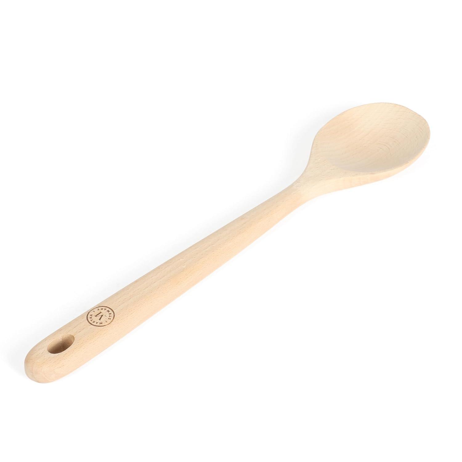 Extra Large 14" Beech Wood Mixing Spoon