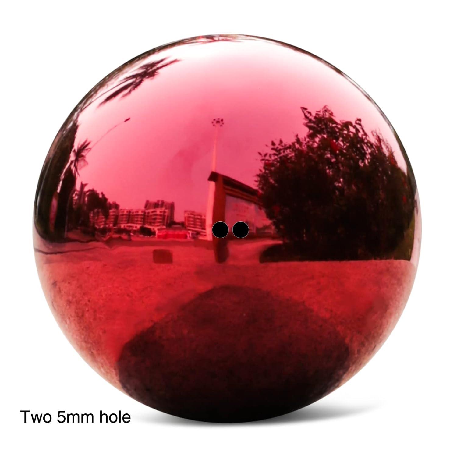 The Holiday Aisle® Champlain Metal Abstract Gazing Ball