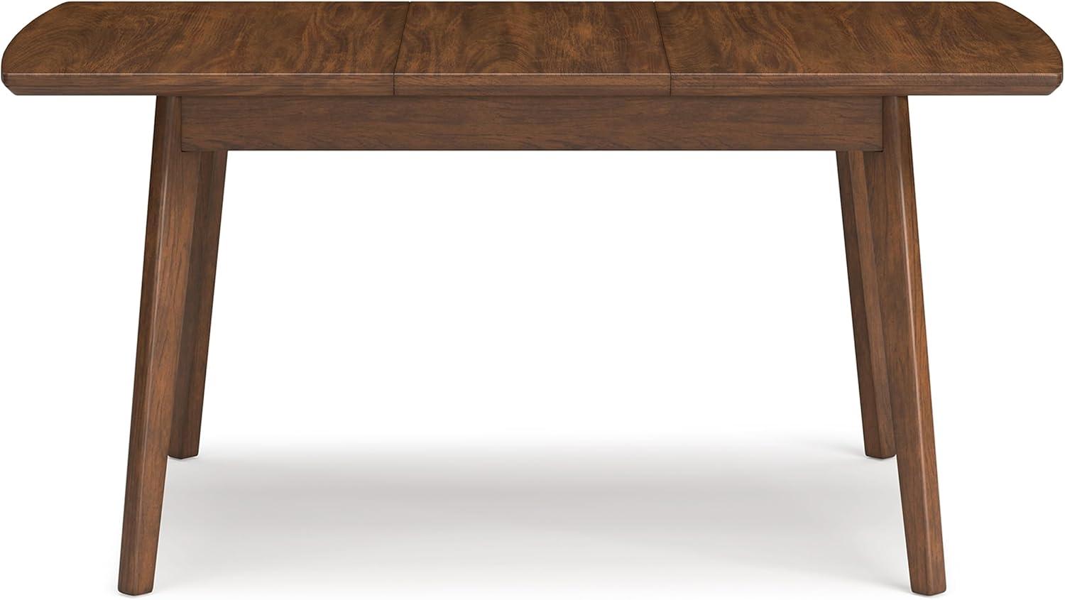 Signature Design by Ashley Contemporary Lyncott Dining Extension Table, Brown