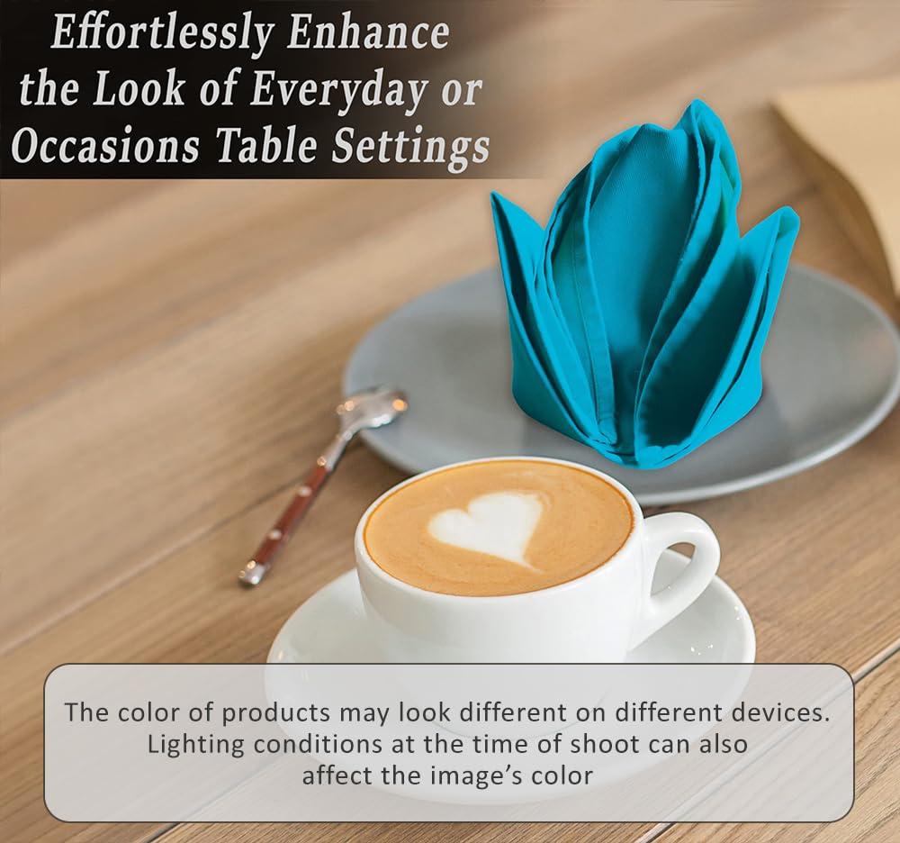 Poly Cotton Enrich Twill Cloth Napkins (Set of 12)