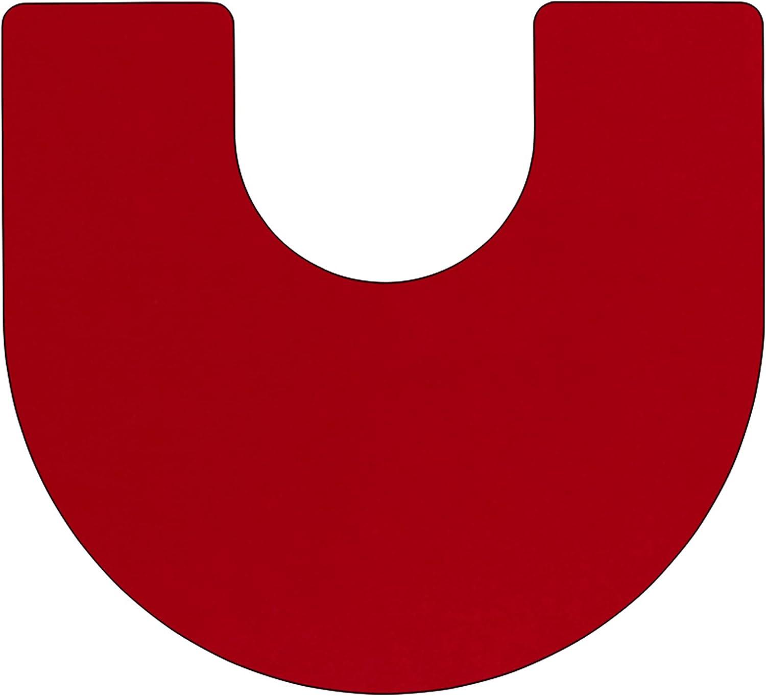 Flash Furniture Goddard 60''W x 66''L Horseshoe Thermal Laminate Activity Table - Adjustable Short Legs