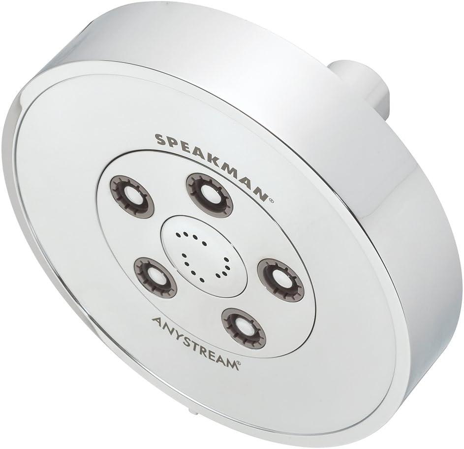 Speakman S-3010-E175 Neo Anystream Multi-Function Shower Head, 1.75 GPM, Polished Chrome