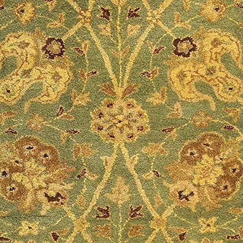 Antiquity AT21 Hand Tufted Indoor Area Rug - Green/Brown - 5'x8' - Safavieh