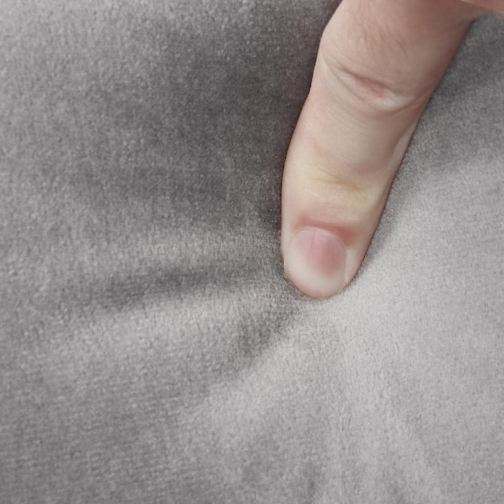 Yaheetech Velvet Club Accent Arm Chair Upholstered Barrel Chair-Gray