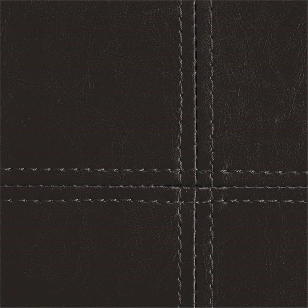 American Furniture Classics American Furniture Classics Model 512 Foldable Tufted Storage Bench - Dark Brown