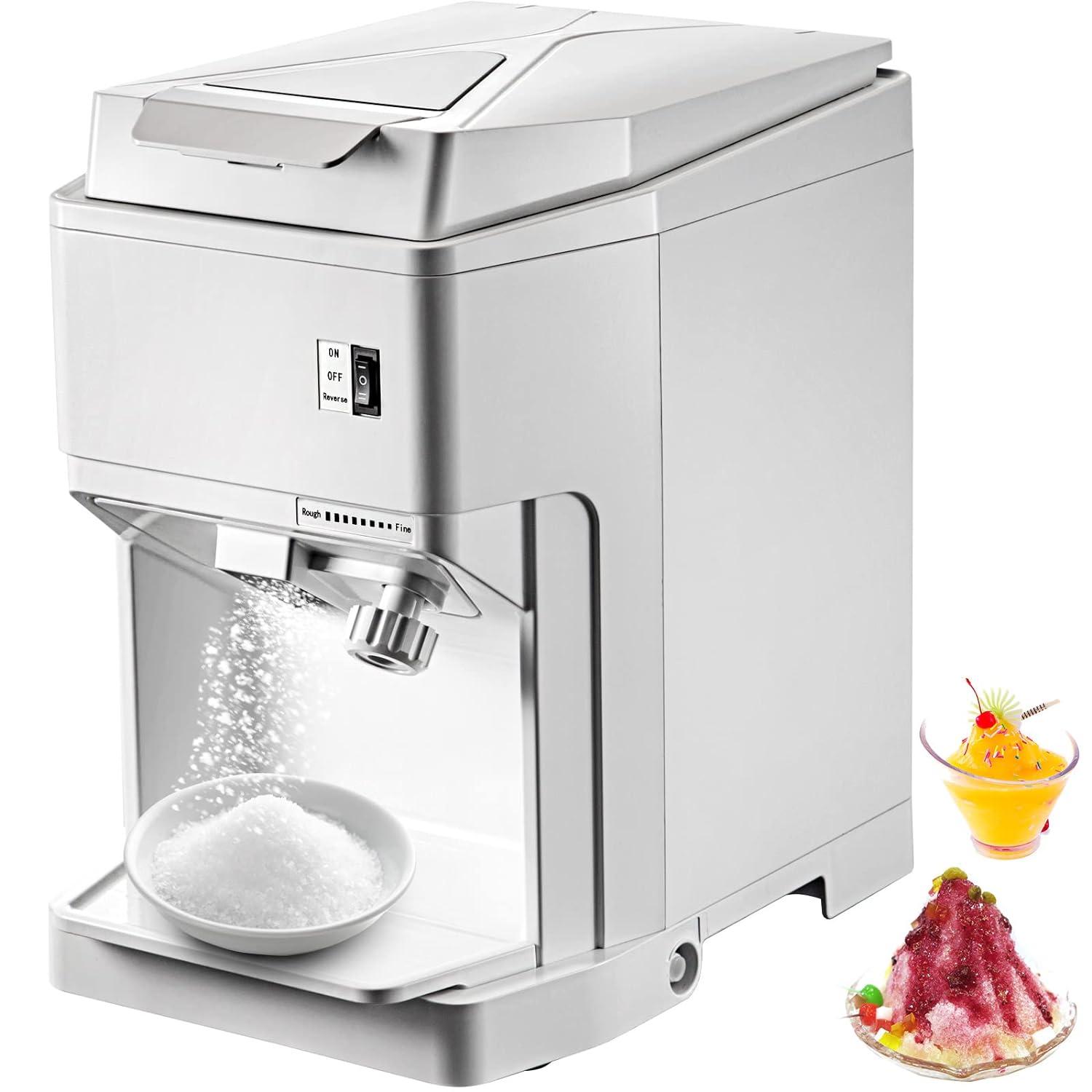 VEVOR Nugget Ice Maker, 37Lbs In 24 Hrs, Manual Auto Refill Self Cleaning Countertop Ice Maker Portable Nugget Ice Maker With Scoop And Basket