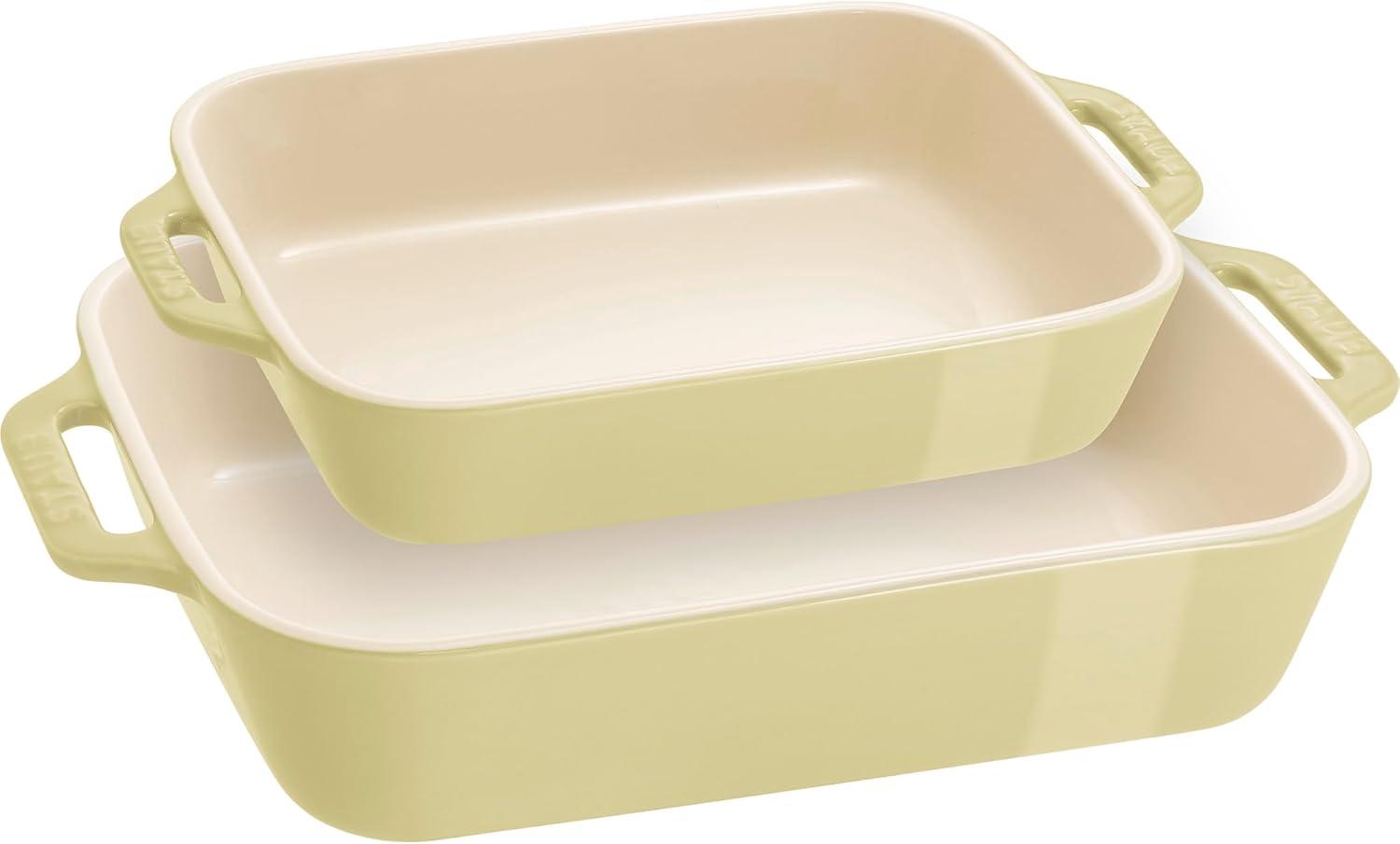 Staub Ceramic 2-pc Rectangular Baking Dish Set