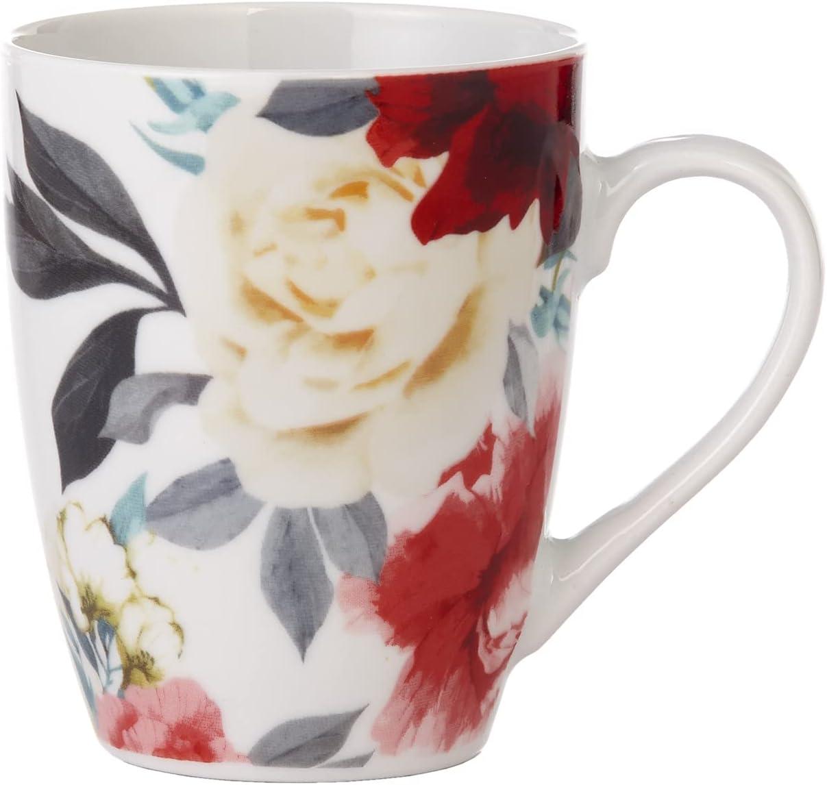 Safdie & Co. Porcelain Dinnerset 16 Piece Rose Garden