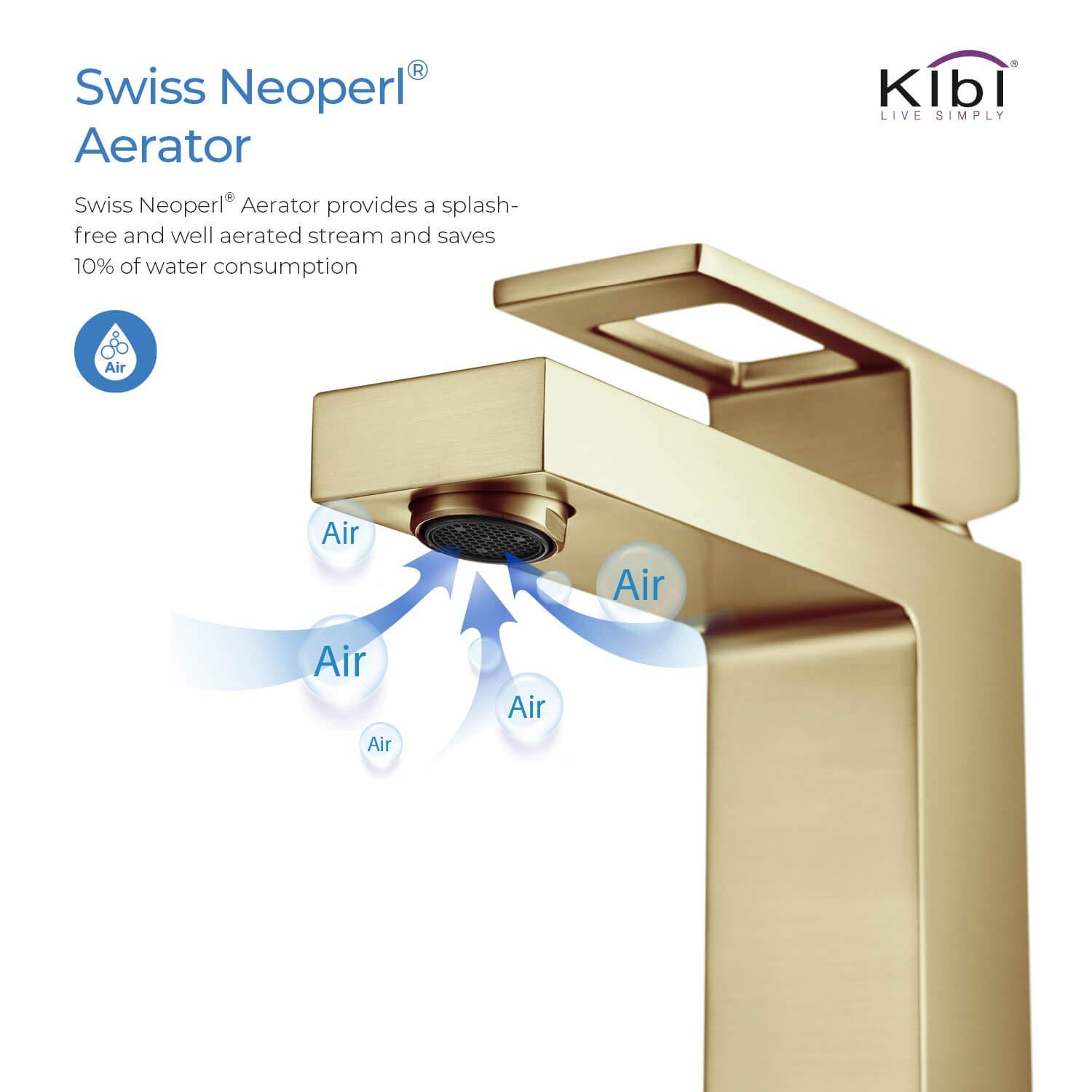 Cube Single-Hole Single-handle Bathroom Faucet