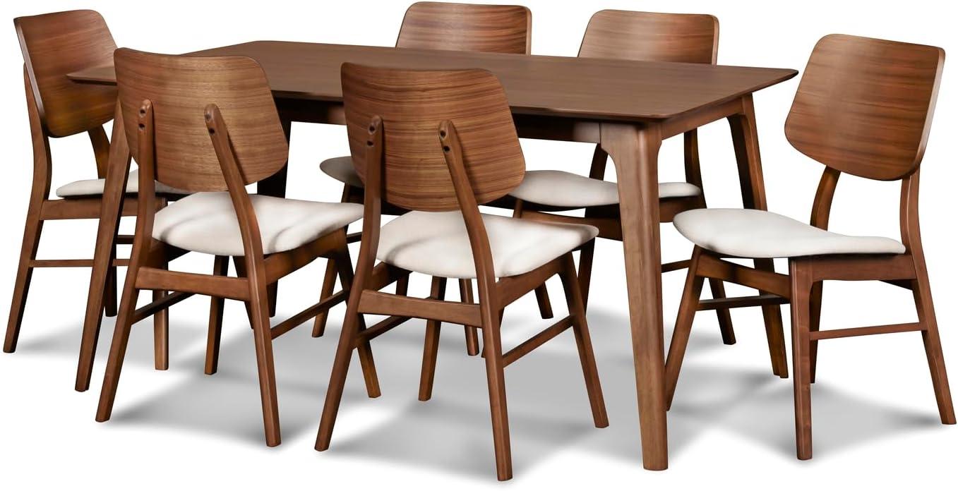 New Classic Furniture,Furniture Oscar 59 Solid Wood Retangular Dining Table In Walnut