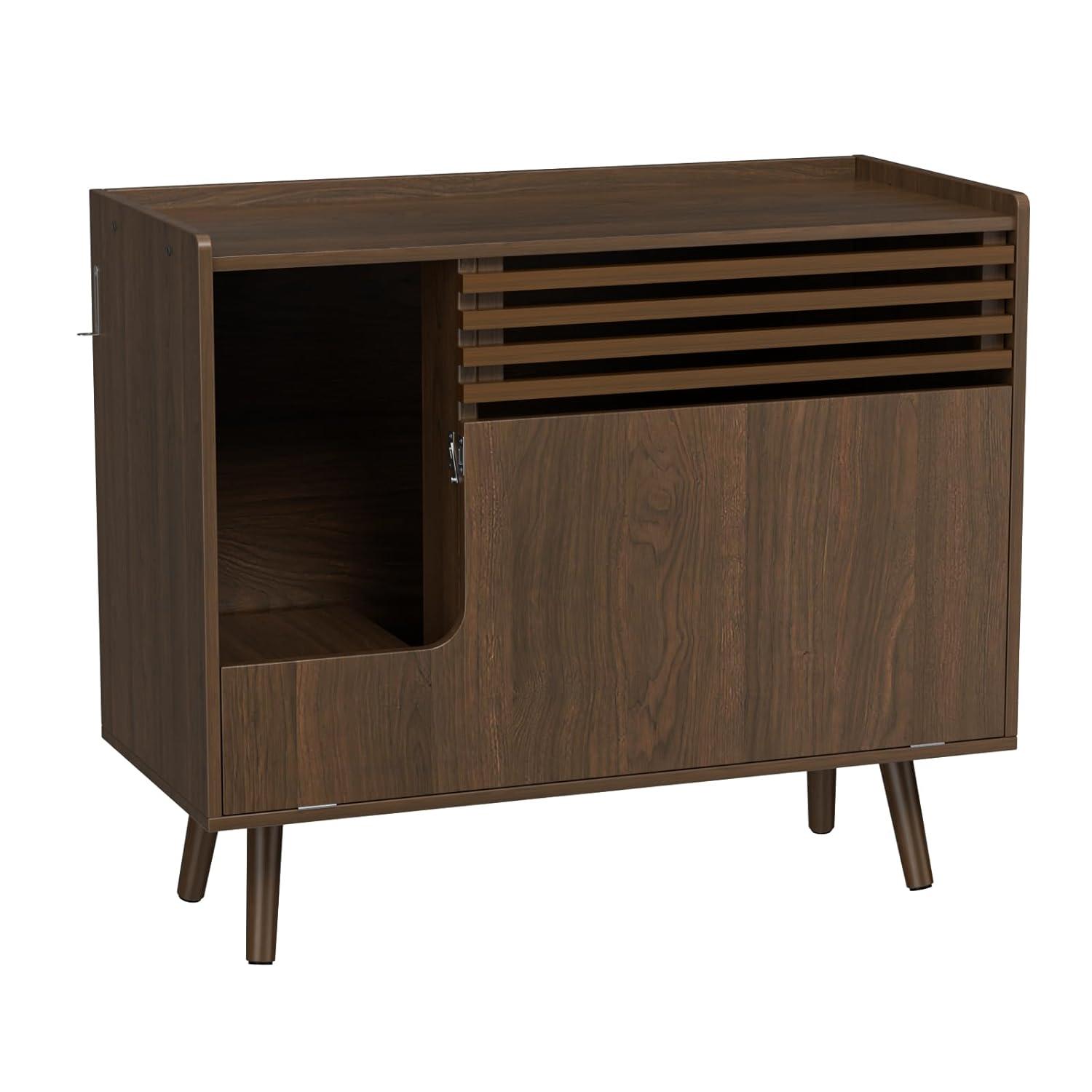 Archie & Oscar™ Cat Litter Box Enclosure With Cat Scratch Pad