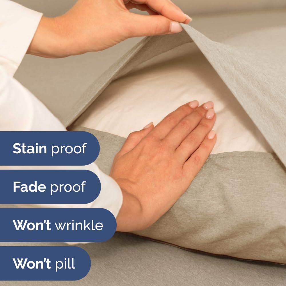 CGK Linens 6 Piece Extra Deep Pocket Ultra Soft & Cooling Sheet Set