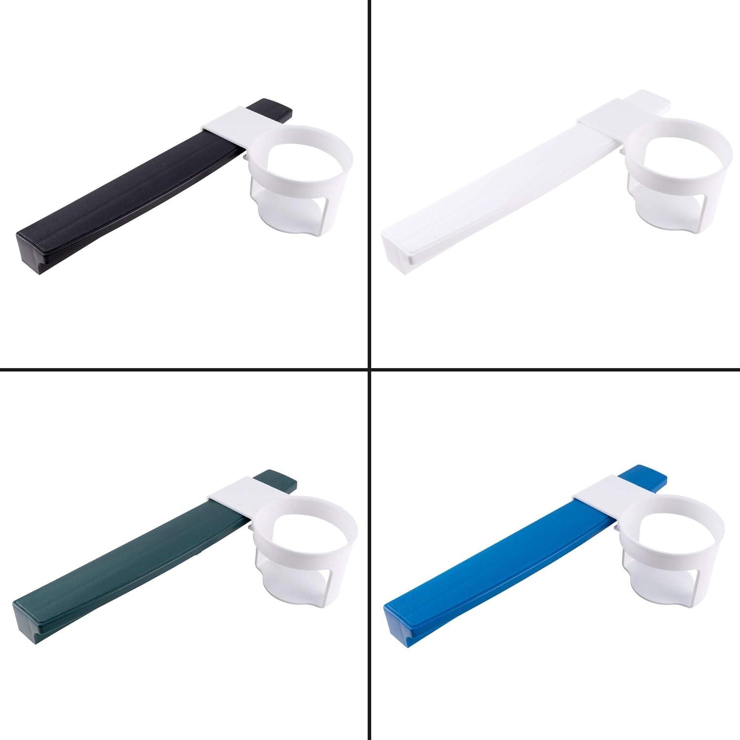 Lawn Chair USA White Cup Holder Attachment Enhance Your Outdoor Relaxation Experience