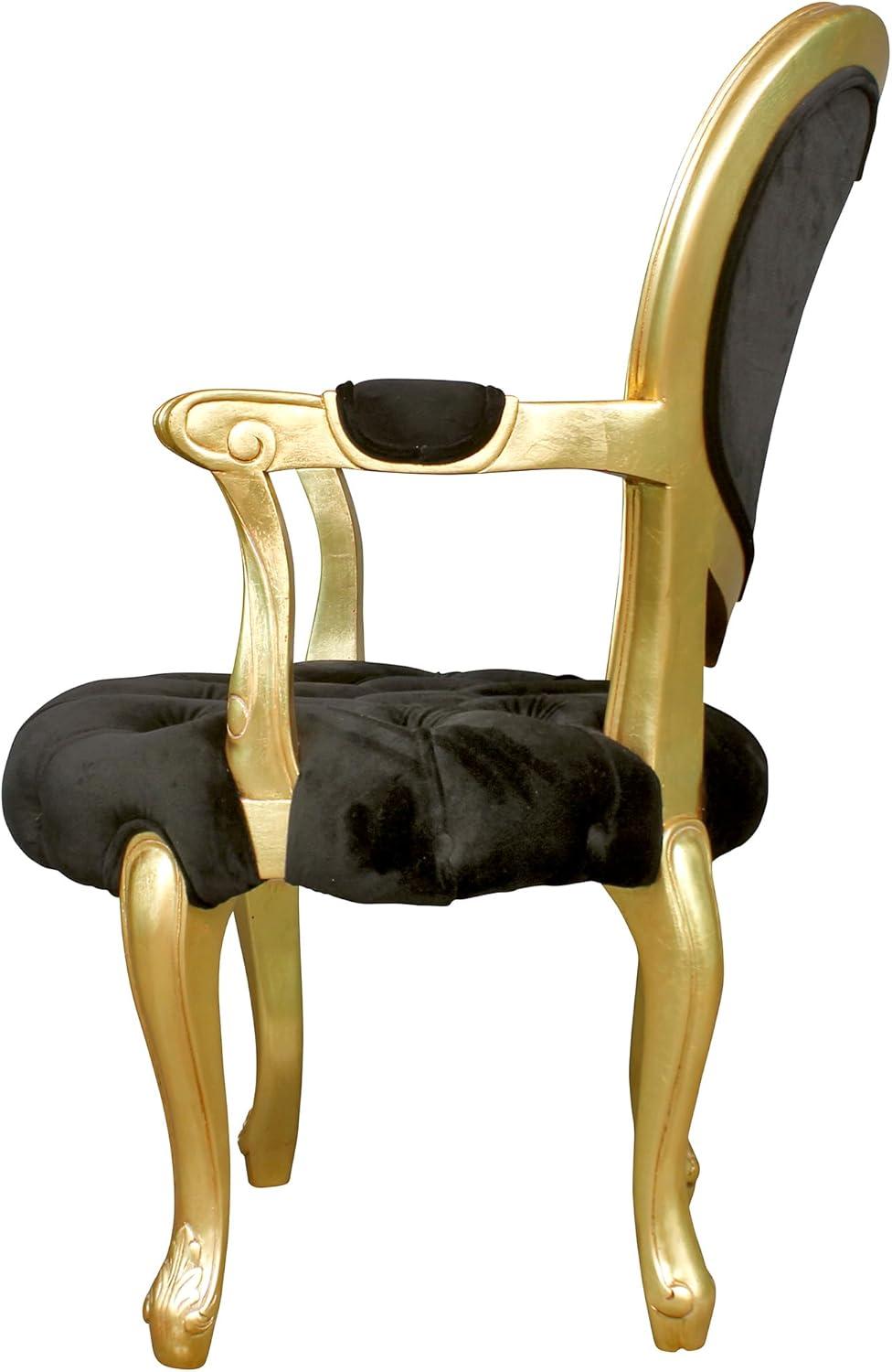 Design Toscano Sweetheart Victorian Heart-Backed Gilded Armchair